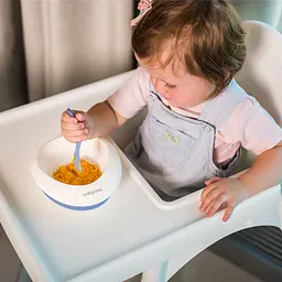 Мисочка BabyOno з присоскою та ложечкою небесно-блакитна (1077/04) - мініатюра 6