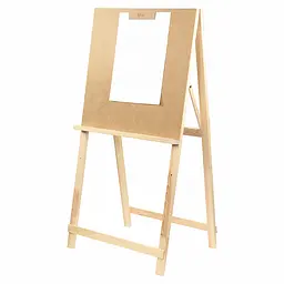 Мольберт стаціонарний Rosa Хлопушка одностороння сосна 60×85×115см мак висота полотна 53см В УПАКОВЦІ - мініатюра 3