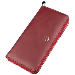 Універсальний жіночий клатч ST Leather 18865 червоний - мініатюра 4
