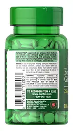 Залізо Puritan's Pride Ferrous Gluconate (28 mg Iron) 100 таблеток - мініатюра 3