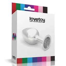 Анальна пробка - Heavy Metal Anal Plug Rosebud Classic L White - мініатюра 2