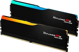 Оперативна пам'ять G.Skill 64GB (2x32GB) DDR5 6000MHz Ripjaws M5 Neo RGB Black (F5-6000J3040G32GX2-RM5NRK)