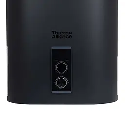 Водонагрівач електричний Thermo Alliance, 2,0 кВт, "мокрий" ТЕН, 80 л плоский, вертикальний, прямокутний, чорний (DT80V20G(PD)/2В) - мініатюра 4