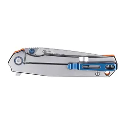 Ніж складаний туристичний Ruike P801-J, (8.6 см) 14C28N / G10 помаранчевий - мініатюра 10