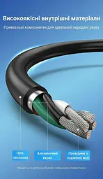Звукова карта Vention USB AUX jack, 2*TRRS (Mic + Ear) 1м чорна (CDYBF) - мініатюра 10