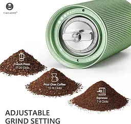 Кавомолка TIMEMORE C3S Pro Green - мініатюра 3