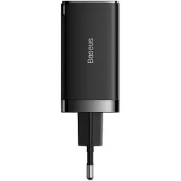 Мережевий зарядний пристрій Baseus GaN5 Pro Fast Charger 2C+U 65W + Cable USB-C Black (CCGP120201) [98870] - мініатюра 4