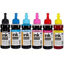 Чорнило ColorWay Epson L800 (6х100) BK/С/M/LС/LM/Y (CW-EU800SET01)