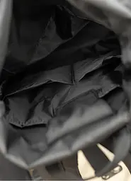 Чоловічий рюкзак ролл Sambag RollTop KZN чорний тканевий 41 х 27 х 18 см (24300065m) - мініатюра 9