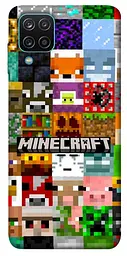 Чохол Demsky Minecraft collage для Samsung Galaxy A12