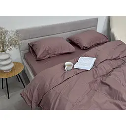 Підковдра Ecotton Stucco сатин 210х220 см коричнева (24773) - мініатюра 5