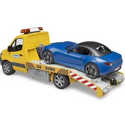 Автомобіль евакуатор Bruder Мb Sprinter з родстером 1:16 (02675) - мініатюра 3