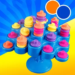 Настільна інтерактивна гра Ummi 707-30 Topple Tower Game Blue - мініатюра 4