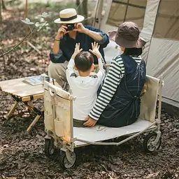 Складаний візочок Naturehike ТС07 CNH22JU014 бежевий - мініатюра 6