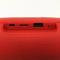 Портативна акумуляторна Bluetooth колонка бездротова 16см переносна акустика бумбокс USB MP3 UKC Charge Mini E3 червоний