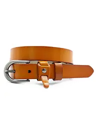 Жіночий шкіряний ремінь 2,3 х 110 см Weatro Коричневий (рудий) zhin-kit-23k-0080 (zhin-kit-23k-0080) - мініатюра 3