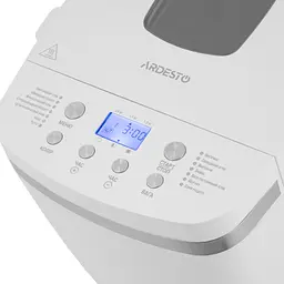 ARDESTO Хлібопічка Ardesto 850Вт, програм-13, макс.вага -1.3кг, форма прямокутник, пластик, білий - мініатюра 3