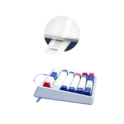Клавіатура INPHIC K9 ENG White Blue - мініатюра 3