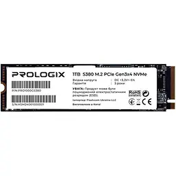 SSD накопичувач Prologix S380 1TB (PRO1000GS380) [119330] - мініатюра 2