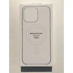 Оригінальний протиударний чохол Apple Clear Case with MagSafe для iPhone 15 Pro Max (6.7") Прозорий (MT233ZM/A) - мініатюра 3
