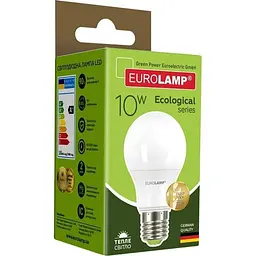 Світлодіодна лампа Eurolamp LED Ecological Series, А60, 10W, E27, 3000K (LED-A60-10273(P)) - мініатюра 4