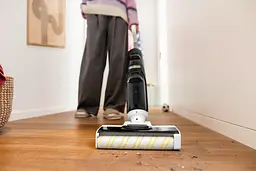 Karcher Пилосос безпровідний FCV 4 Dry Extra, вологе прибирання, конт пилок -0.45л, вода -0.75л, автон. робота до 45хв, самоочищення, білий - мініатюра 8