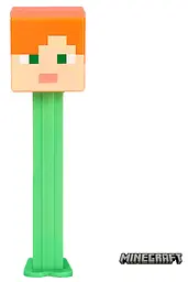 Диспенсер з цукерками Pez Minecraft Alex 17г - мініатюра 2