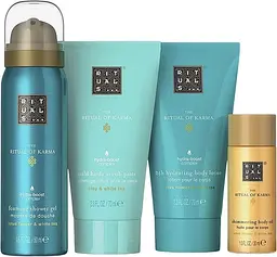 Набір The Ritual of Karma (sh/foam 50ml+b/lot 70ml+b/oil 30ml+b/scrub 70ml) - мініатюра 2