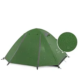 Намет чотиримісний Naturehike P-Series (NH18Z044-P) темно-зелений
