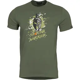 Футболка Pentagon Ageron T-Shirt Spartan Warrior L Olive Green
