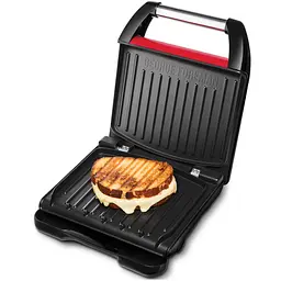 Електрогриль George Foreman Compact Steel Grill (25030-56) - мініатюра 3