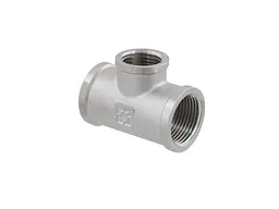 Трійник RAFTEC 3/4"Вх1/2"В-3/4"В латунь, ВВВ, DN20х15х20, нікель, TVVV020102