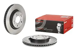 Диск гальмівний вентильований Mitsubishi Grandis 03-11р Brembo (09.C940.11) - мініатюра 3