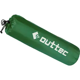 Самонадувний килимок Outtec з подушкою гладкий зелений - мініатюра 7