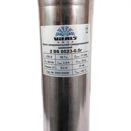 Насос заглибний свердловинний шнековий Vitals Aqua 2DS 0523-0.5r (57750) - мініатюра 3