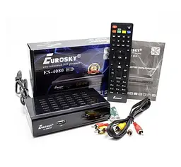 Супутниковий ресивер DVB-S2 Eurosky ES-4080 HD - мініатюра 3