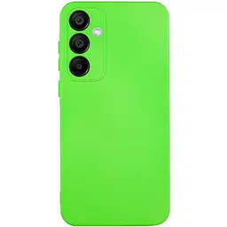 Чохол Silicone Cover Lakshmi Full Camera (A) для Samsung Galaxy M14 5G Салатовий / Neon Green