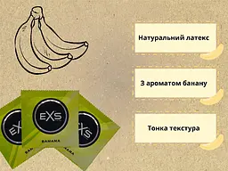 Презервативы EXS Banana 12 шт. - мініатюра 2