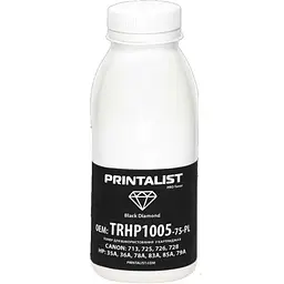 Тонер HP LJ P1005/1006/1505, 75г Black Printalist (TRHP1005-75-PL)