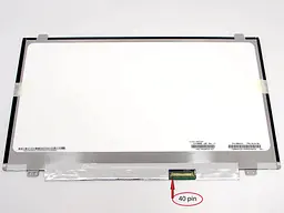Матриця M140NWR1 R0 14.0" Slim 1366х768, 40pin, вушка верх-низ, глянцева