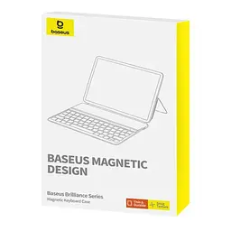 Клавіатура Baseus Brilliance Series Magnetic Keyboard Case for Pad Mini 6 8.3″ Cluster Black (with Simple Series Type-C Cable) (P40112602111-00) - мініатюра 2
