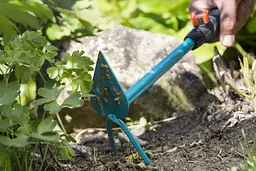 Мотижка ручна Gardena сombisystem Classic Ergo 6 см, 2 зуби (08911-20) - мініатюра 2