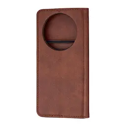 Чохол-книжка Premium Xiaomi Redmi A3 Dark Brown - мініатюра 3