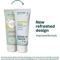 Крем для тіла зволожуючий Attitude дитячий Sensitive Skin, 200 мл - мініатюра 2