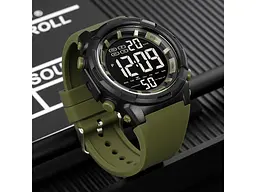 Чоловічий наручний годинник 1845AG Army Green Skmei acs0030546 - мініатюра 5