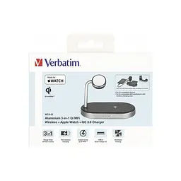 Зарядний пристрій Verbatim 3in1 Apple Watch and iPhone Charging Stand (49556) - мініатюра 10