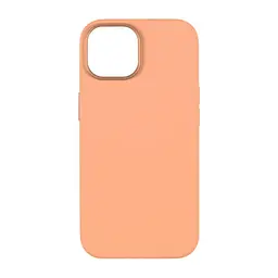 Чохол посиленого захисту Silicone MagSafe Apple iPhone 15 Orange Sorbet