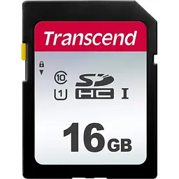 Карта пам'яті Transcend 16GB SDHC UHS-I Class 10 300S (TS16GSDC300S)