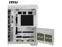 Корпус MSI MAG PANO 100R PZ WHITE - мініатюра 6