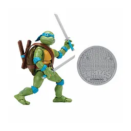 Набір фігурок TMNT Черепашки-ніндзя класичні Леонардо проти Рокстеді, 15 см (81276) - мініатюра 3